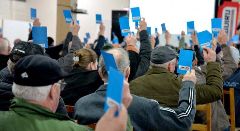 Associados da cooperativa apoiaram proposta de liquidação extrajudicial em assembleia realizada nesta terça-feira