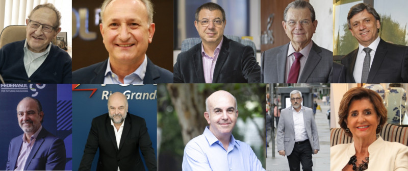 Os dirigentes participaram do especial do JC Dia do Comércio