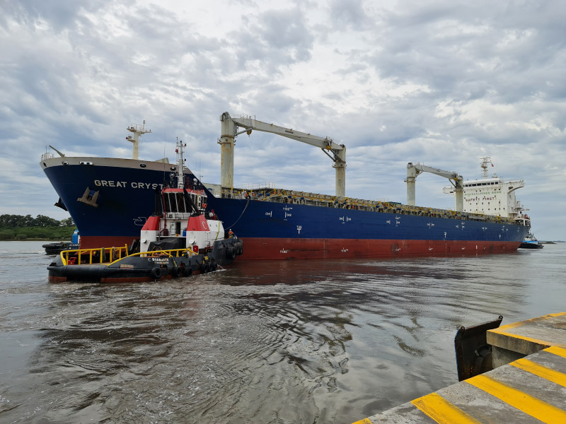  A variação mensal do volume exportado foi de 4,7%