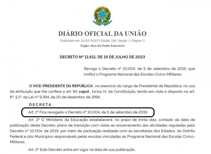 Alguns estados, como o RS, j&aacute; anunciaram que ir&atilde;o manter o projeto