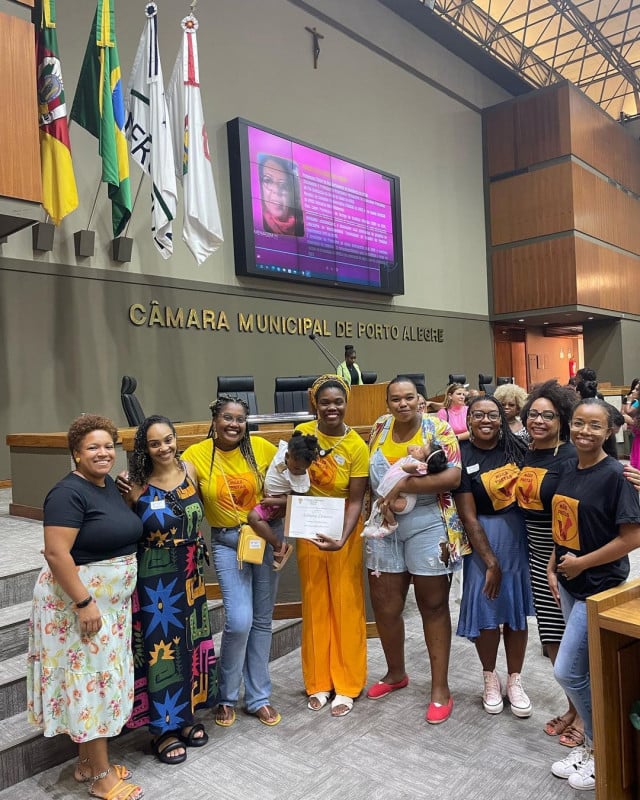 O projeto M&atilde;es Pretas foi homenageado com o Pr&ecirc;mio Mulher Cidad&atilde; Foto: MAESPRETAS/INTRAGAM/REPRODU&Ccedil;&Atilde;O/JC