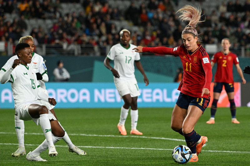 Alexia Putellas, eleita melhor do mundo nos últimos dois anos, atuou por 45 minutos na partida