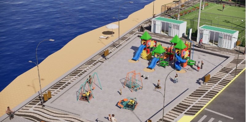 Projeto prevê playground e quadras esportivas dentre as melhorias