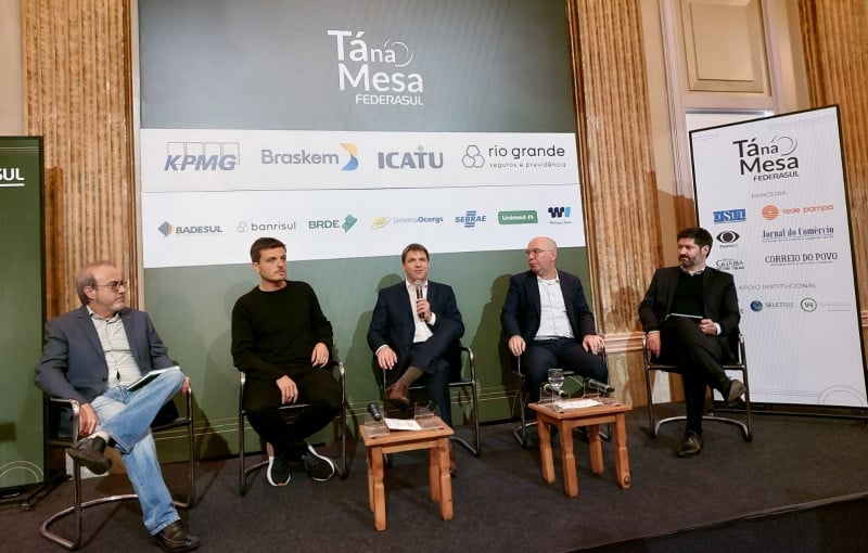 Convidados do Tá na Mesa apontaram impactos de aportes para desenvolver empresas