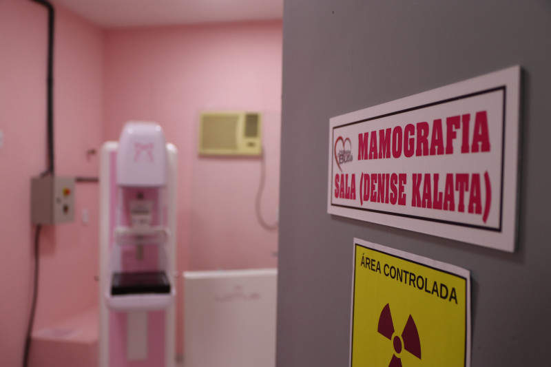 Sala de Mamografia também é uma das novidades da instituição