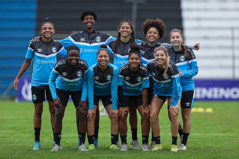 De acordo com o Grêmio, o CT exclusivo para o futebol feminino foi determinante para a modalidade no clube Foto: MORGANA SCHUH/ REPRODUÇÃO/JC