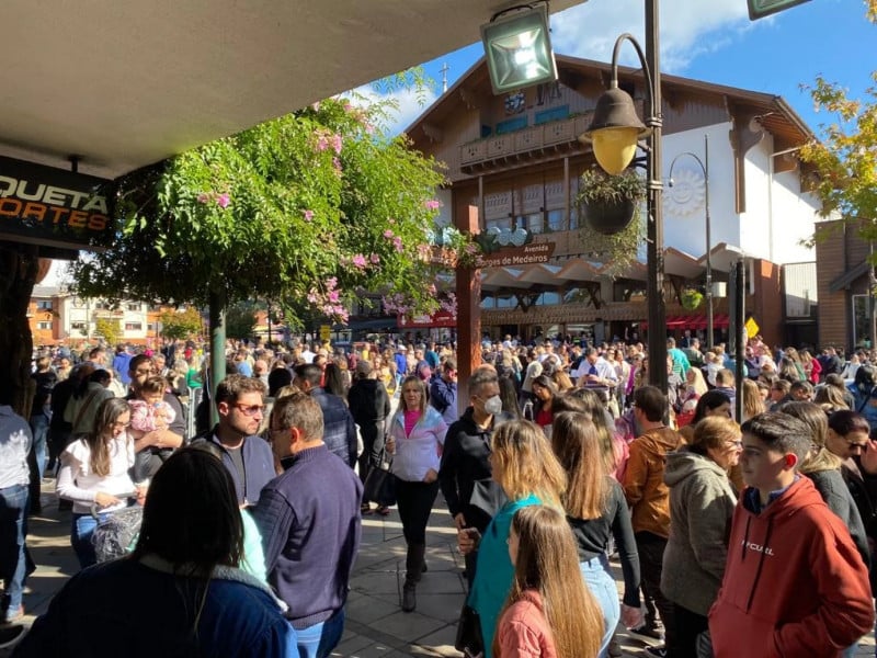 No mês passado, cidade recebeu mais de 768 mil pessoas, de acordo com a EGR