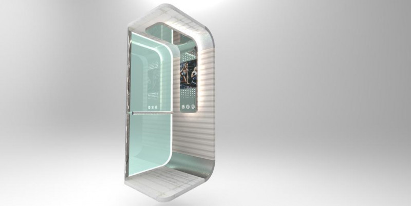 A nova linha é assinada pelo estúdio de design Bertussi Foto: SOU ELEVADORES AUTORAIS/DIVULGAÇÃO/JC