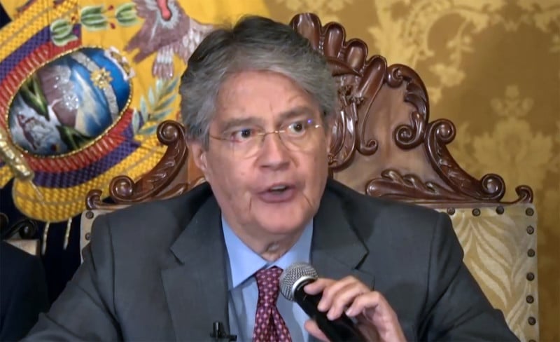 Presidente do Equador, Lasso classificou o caso como um "crime político"