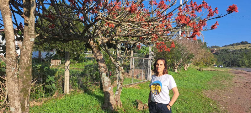 Adriana Trevisan lidera o Grupo de Pesquisa Ecologia de Saberes em Agroecossistemas do Bioma Pampa e Mata Atlântica