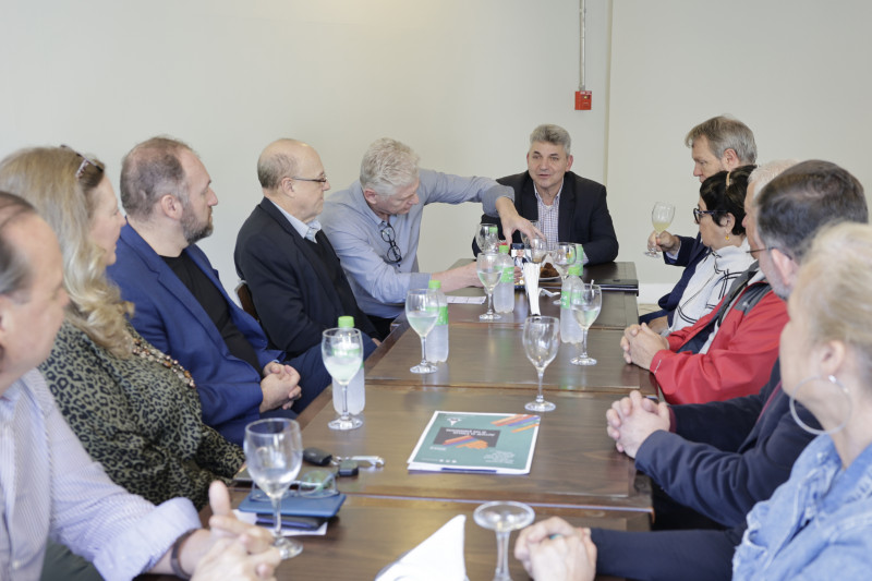 Conselheiro do Badesul participou do Papo Amigo promovido pela ADCE Porto Alegre