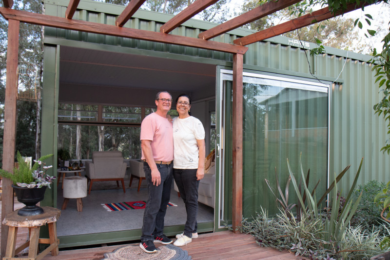 Eduardo e Keli abriram hospedagem para viajantes solo, casais ou grupos que buscam tranquilidade
