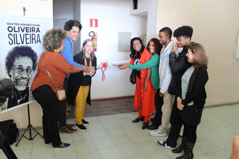 O acervo de Oliveira Silveira foi instalado na sala 408, sob tutela do Memória Faced