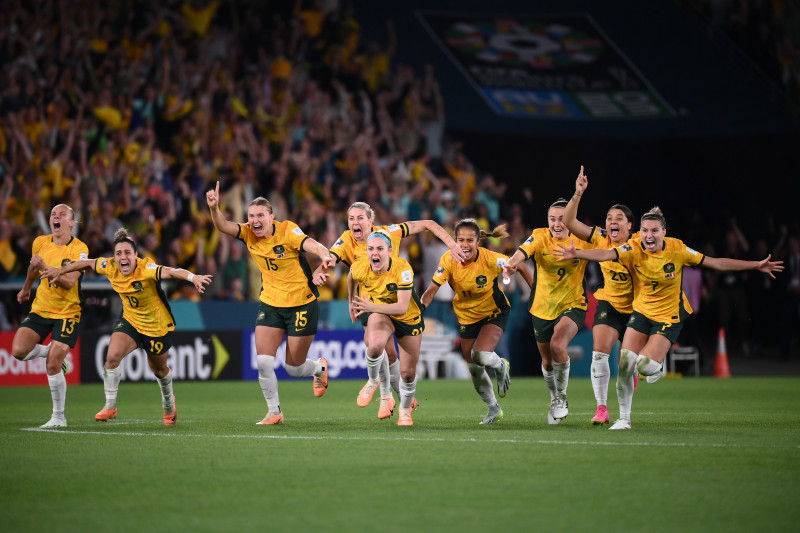 O jogo das quartas entre Austrália e França foi assistido por mais de 7 milhões de pessoas