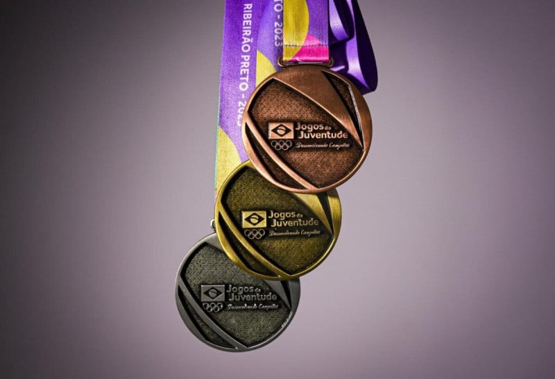 Na edição de Ribeirão Preto, as medalhas contam com o lema "desenvolvendo campeões"