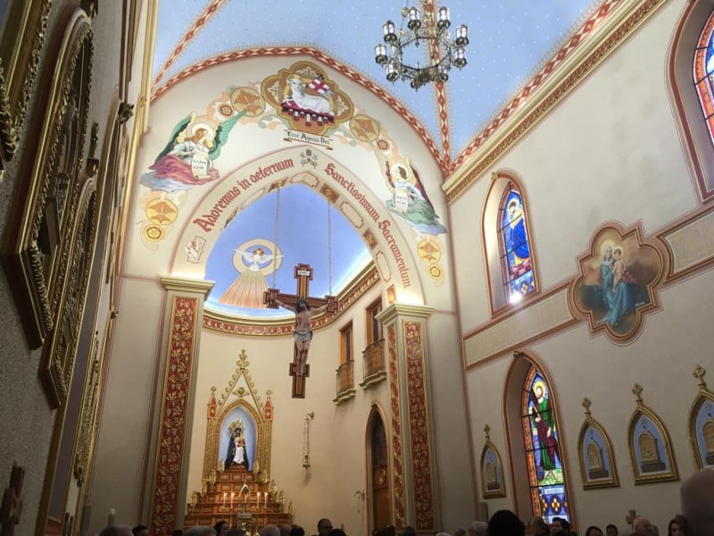 A igreja do Extremo-Sul passou por reformas de 2019 a 2023