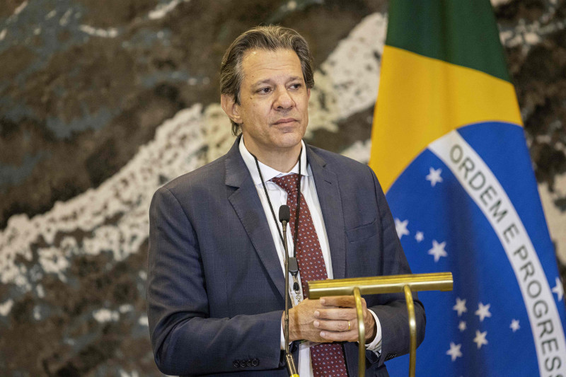 Haddad est&aacute; acompanhando o presidente Lula na C&uacute;pula dos Brics, na &Aacute;frica do Sul