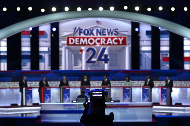 Oito candidatos tentaram se mostrar capazes de preencher a ausência de Donald Trump
