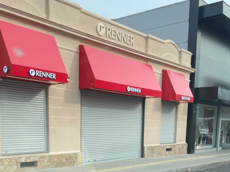 Minuto Varejo - Renner - loja Taquara - fachada - vestuário - comércio - cidades interior - Lojas Renner - 