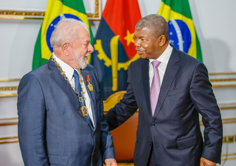 Presidente anunciou ainda uma parceria para ajudar no desenvolvimento da agricultura na Angola