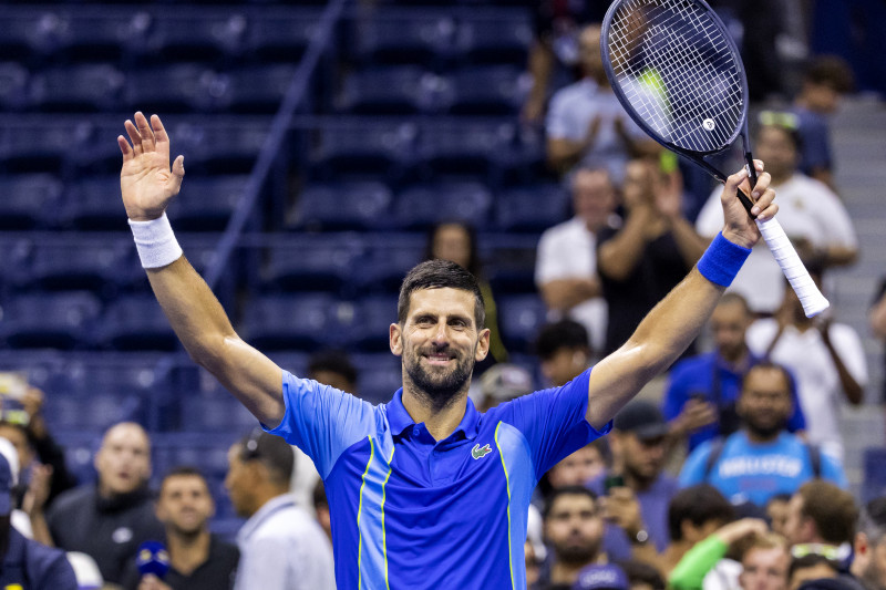 Na quadra rápida de NY, Djokovic precisou de apenas 1h35min para superar o francês Alexandre Muller