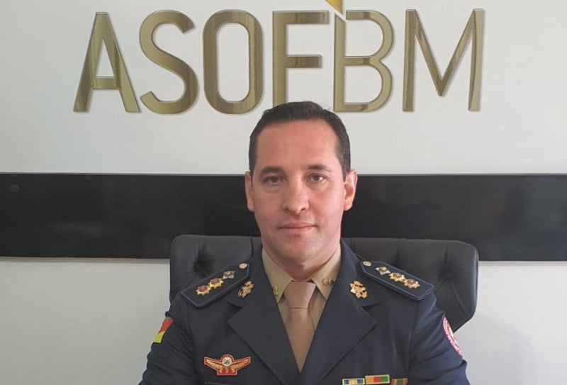 Tenente-Coronel Roger Vasconcellos, presidente da Associação dos Oficiais da Brigada Militar e do Corpo de Bombeiros Militar 