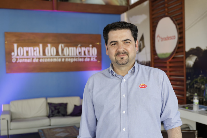 Fábio Pinto Soares, diretor de negócios suínos da Seara, falou sobre a iniciativa na Casa JC