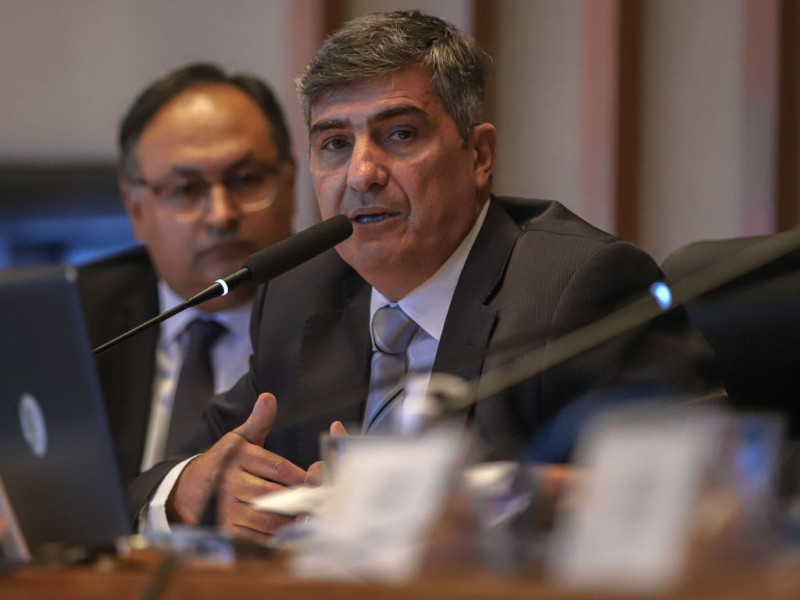 O general de Divisão Carlos José Russo Assumpção Penteado, presta depoimento na  CPI da Câmara Legislativa do Distrito Federal que investiga os atos de 8 de janeiro