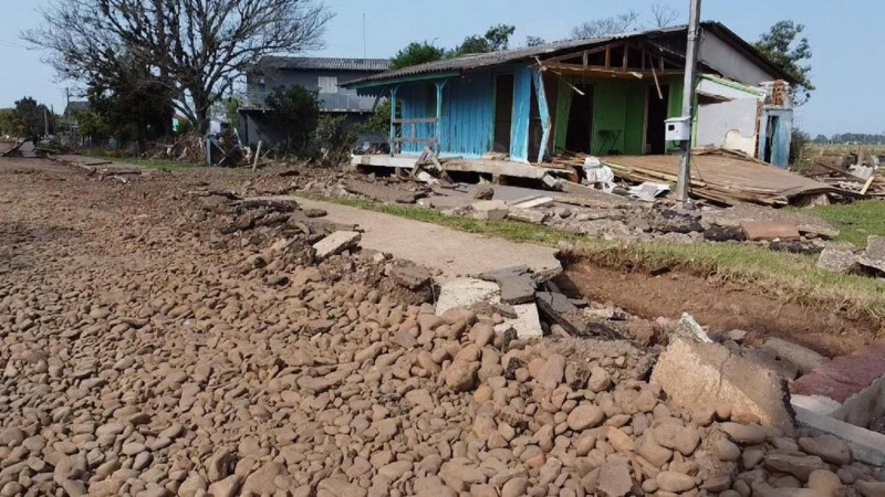 Relatório com prejuízos foi encaminhado para a Defesa Civil Nacional