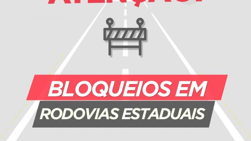 O Daer continua trabalhando para desobstruir as rodovias o mais rápido possível