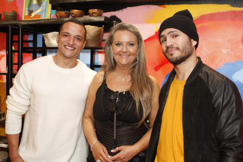 Ivan Tonin, Flávia Sffair e Jackson Brum