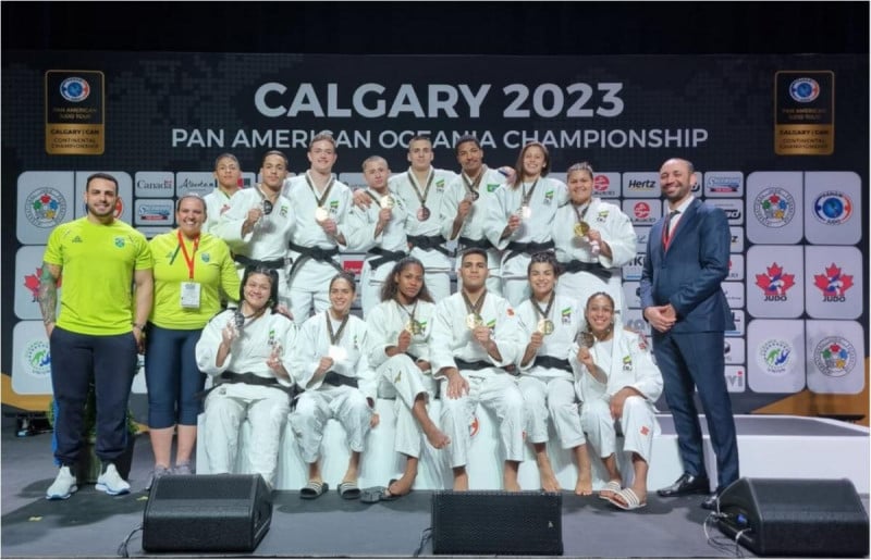 A seleção brasileira teve representantes em dez das 14 categorias disputadas no Pan