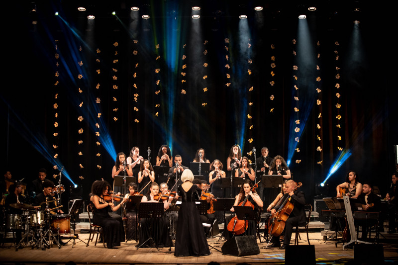 A Orquestra Villa-Lobos é um programa de educação musical desenvolvido desde 1992 na Lomba do Pinheiro