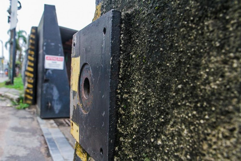 Em 2020, foi finalizada a restauração dos equipamentos, com a remoção de oxidações, pintura, recuperação dos trilhos e sistemas de movimentação