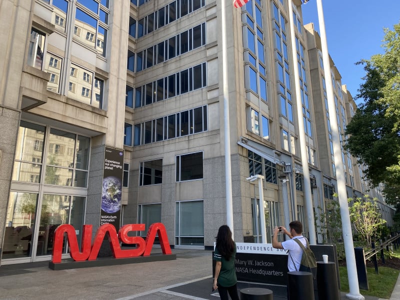 A Nasa abriu um espaço imersivo em sua sede em Washington em junho