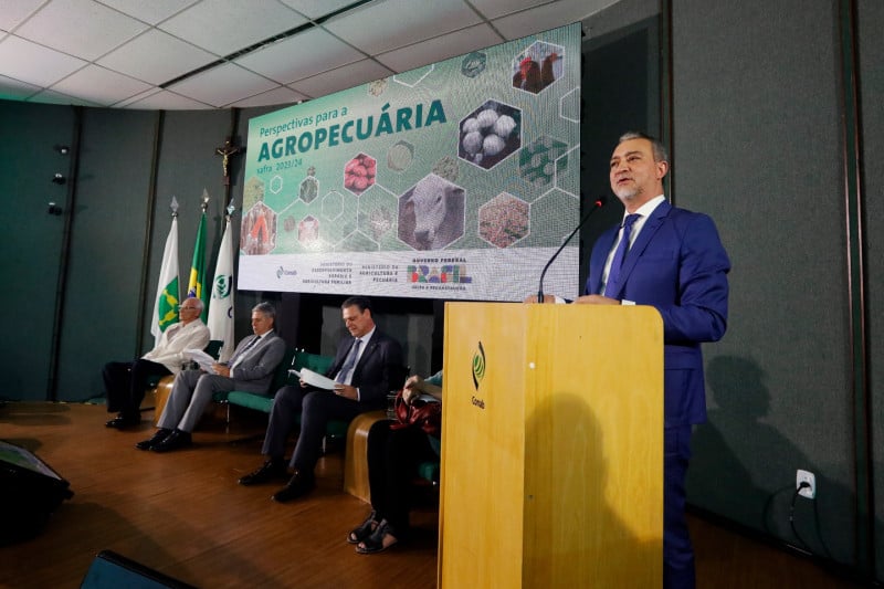 Projeção foi divulgada nesta terça-feira, em Brasília, pelo presidente da Conab, Edegar Pretto