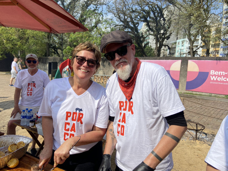 Clarice Chwartzmann e Régis Valentim