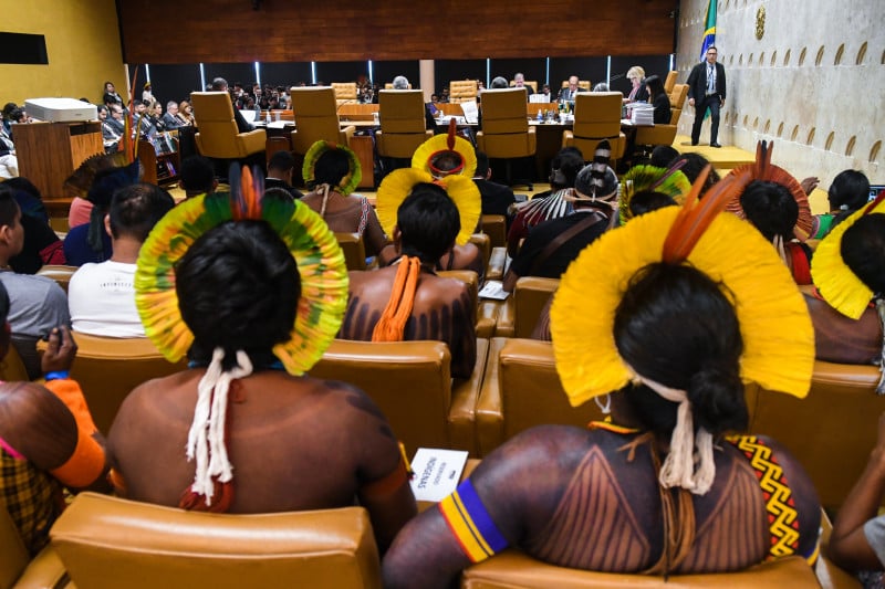 Derrubado veto de Lula contra marco temporal indígena