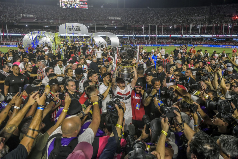 São Paulo empata com o Flamengo e é campeão da Copa do Brasil 2023