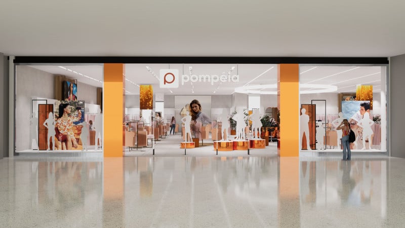 Minuto Varejo - Lojas Pompéia - Iguatemi Porto Alegre - projeto de como será - loja número 90 - rede vestuário Rio Grande do Sul