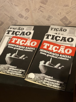 'Tição: Existência e Resistência' traz exemplares e histórias da revista negra
