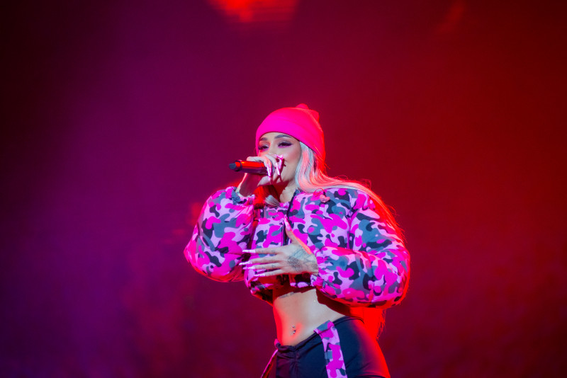 No mês de setembro, Azzy subiu aos palcos do 'The Town'