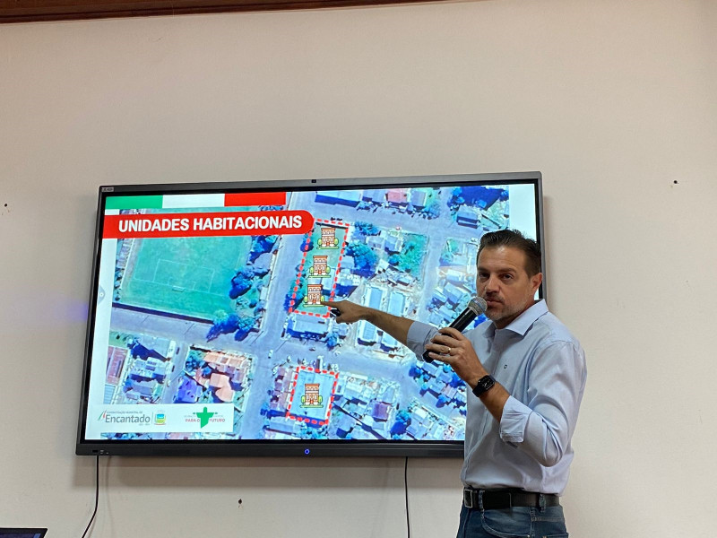 Prefeito Jonas Calvi apresentou medidas para criar projeto habitacional