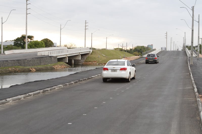 Obra ampliou a avenida da Zona Norte da Capital em dois quilômetros