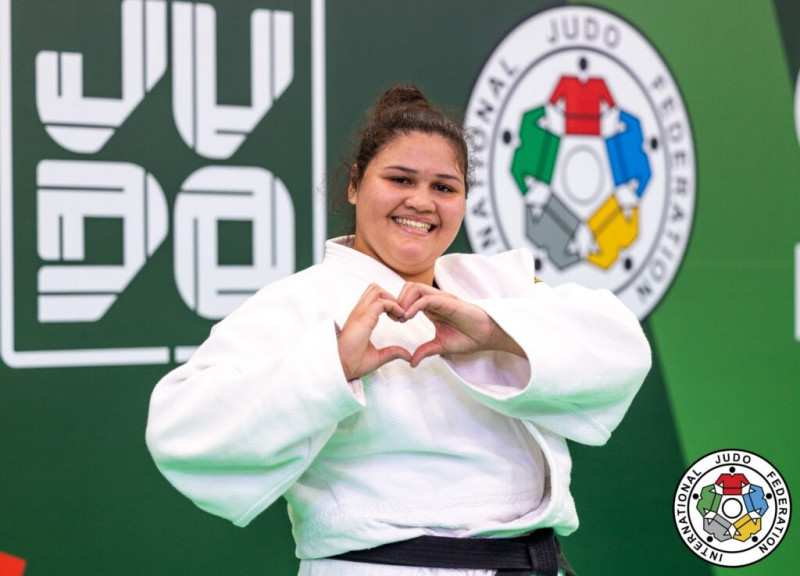 Katia Alves disputou o bronze com a italiana Tiziana Marini no Campeonato Mundial Júnior