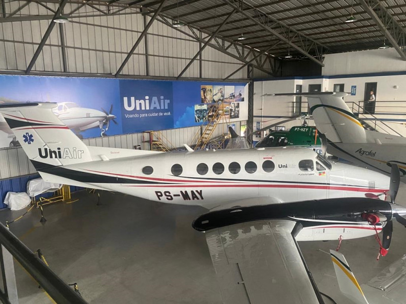 King Air B260 passa a integrar a frota própria da UniAir