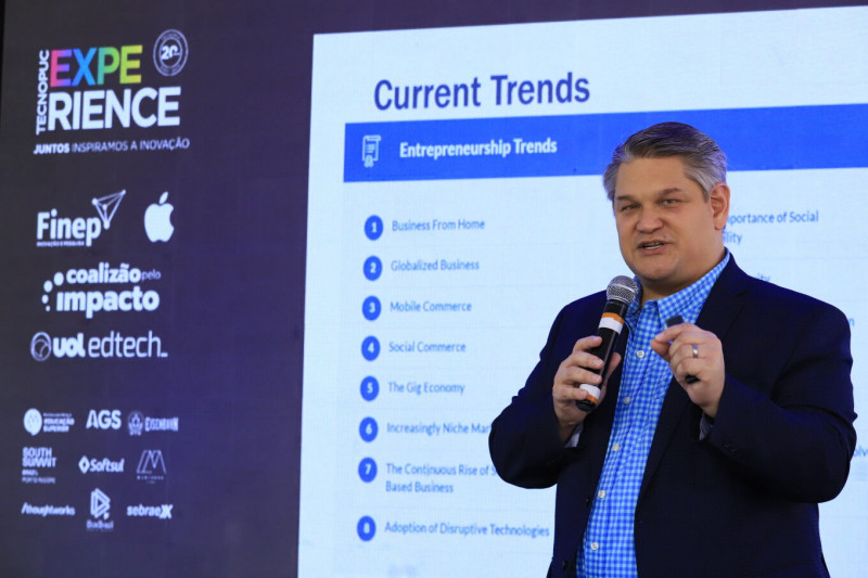 Empreendedor desde os 13 anos, diretor da UCI já fundou mais de uma dúzia de empresas