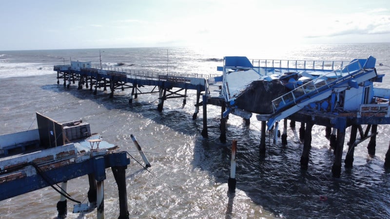 Estrutura estava comprometida há pelo menos dois anos, segundo a prefeitura de Xangri-Lá