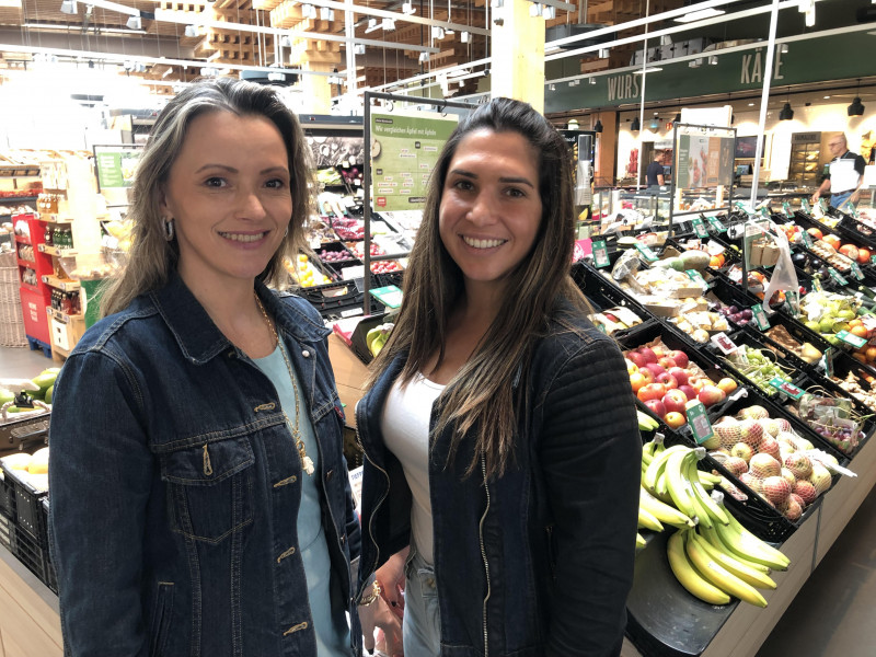 Empres&aacute;rias ga&uacute;chas Carla Faccin e Morgana Dalpiaz fizeram parceria a partir do evento