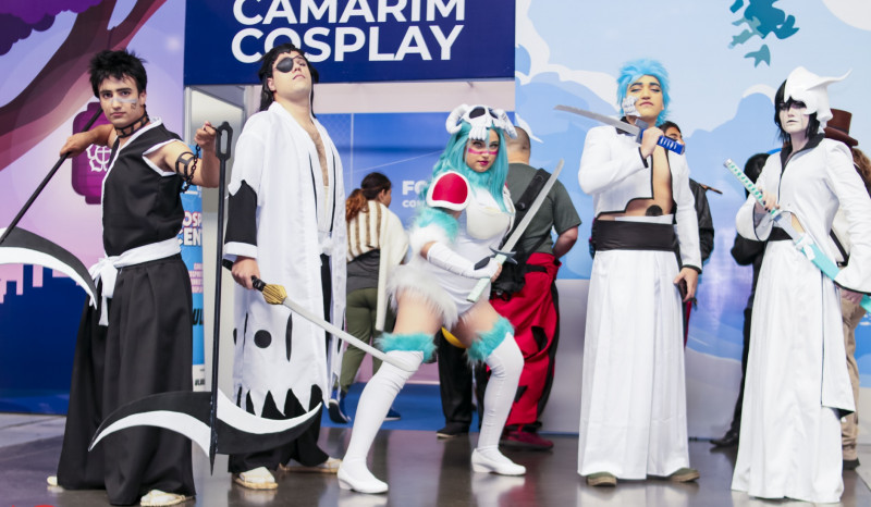 A participação de cosplays é um dos destaques do evento que reúne várias atrações da cultura geek